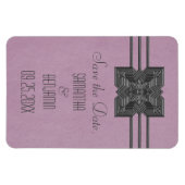 De Grens van Medallion sparen de Magnetische Datum Magneet (Horizontaal)