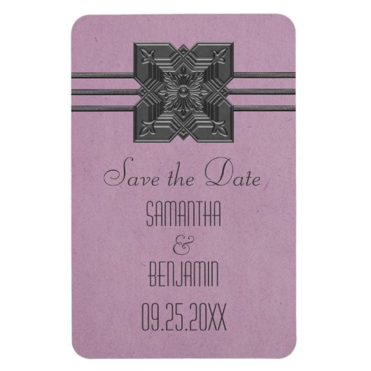 De Grens van Medallion sparen de Magnetische Datum Magneet (Verticaal)