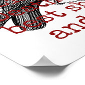 De grenzen die verdelen - het citaat van de Dood Poster (Hoek)