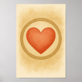 De grenzen van het hart poster (Voorkant)