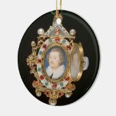 De Gresley Jewel, met miniatuurportretten van Sir Keramisch Ornament (Links)