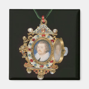 De Gresley Jewel, met miniatuurportretten van Sir Magneet