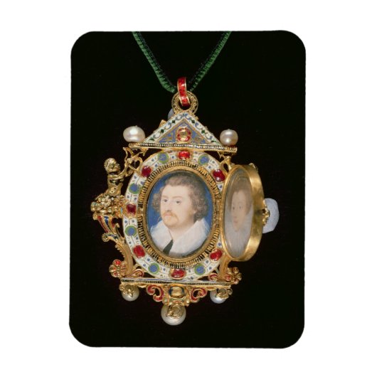 De Gresley Jewel, met miniatuurportretten van Sir Magneet (Verticaal)