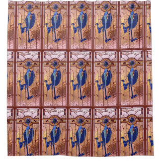 De Greyhound in het glas Douchegordijn