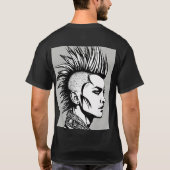 De Griekse God van licht en muziek T-shirt (Achterkant)