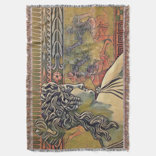 De Griekse godin Deken (Voorkant Verticaal)