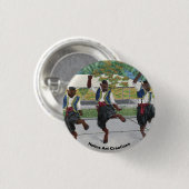 De Griekse Minotaurus Dans Fantasy Art Button (Voorkant /achterkant)