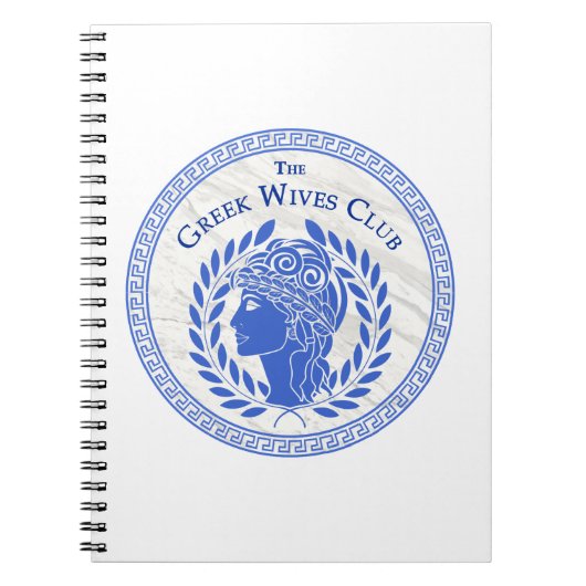 De Griekse Wives Club-laptop Notitieboek (Voorkant)