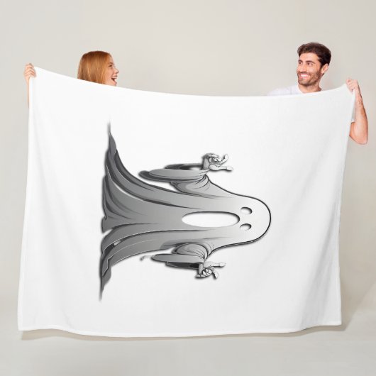 De griezelige geest van Salem Fleece Deken (In situ)