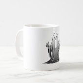 De griezelige geest van Salem Koffiemok (Voorkant links)