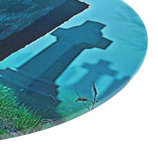 De griezelige glimp van Graveyard Ghost Snijplank (Hoek)