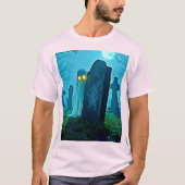De griezelige glimp van Graveyard Ghost T-shirt (Voorkant)