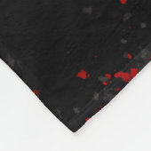 De griezelige Halloween Clown Horror Film Fleece Deken (Hoek)