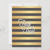 De griezelige Hemel Halloween van de Nacht van het Kaart (Achterkant)