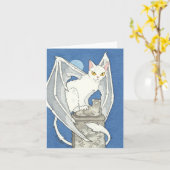 De griezelige kaart van de kattennota (Gele Bloem)