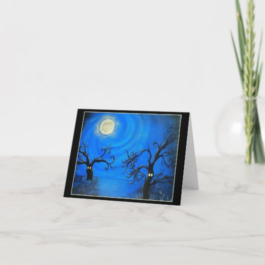 De griezelige Kaart van de Nota van Bomen (Voorkant)