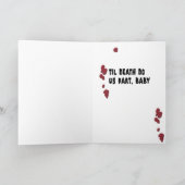 De griezelige Kaart van de Valentijnsdag Stalker (Binnen)