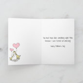 De griezelige sarcastische kaart van het Moederdag (Binnen)