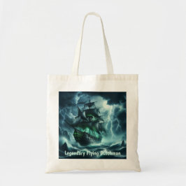 De griezelige Vliegende Hollander Een spookschip v Tote Bag