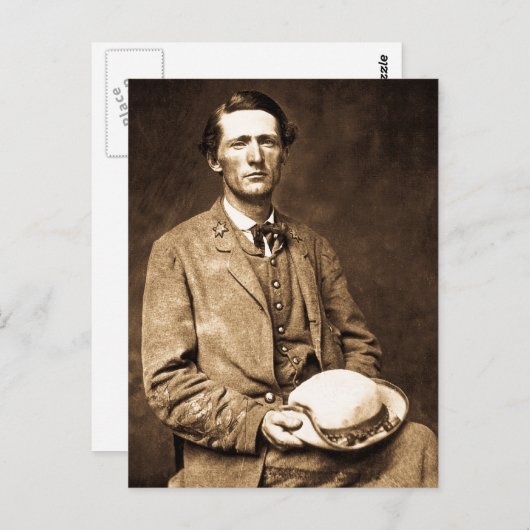 De Grijs Ghost - Kol. John S. Mosby Briefkaart (Voorkant / Achterkant)