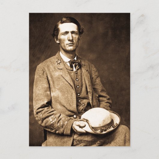 De Grijs Ghost - Kol. John S. Mosby Briefkaart (Voorkant)