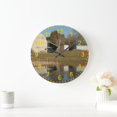 De grijze Barn Grote Klok (Huis)