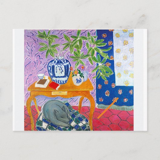 De grijze hond, briefkaart (Voorkant)