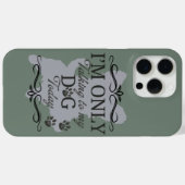 De Grijze Hond Case-Mate iPhone Case (Achterkant (horizontaal))