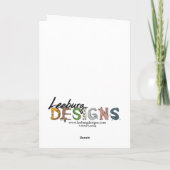 De grijze Kaart van de Verjaardag van Hazen (Achterkant)