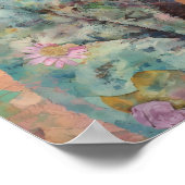 De grijze kat poster (Hoek)