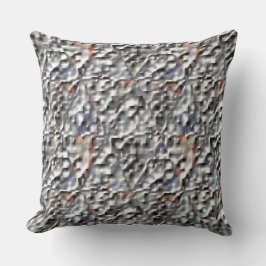 De grijze kleur voor het verbergen van vierkante n kussen