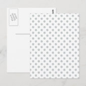 De grijze pols van de verandering om het even welk briefkaart (Voorkant / Achterkant)