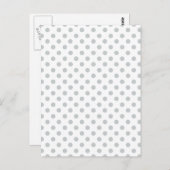 De grijze pols van de verandering om het even welk briefkaart (Voorkant / Achterkant)