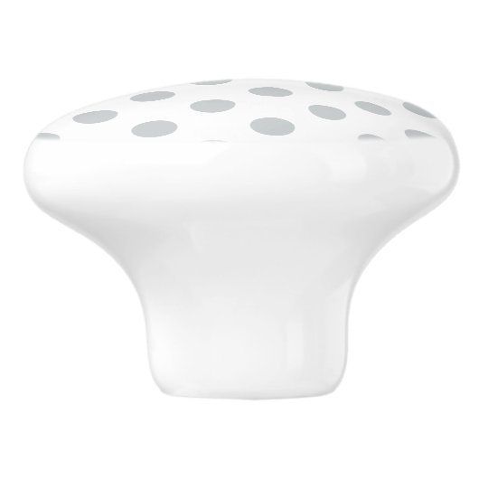 De grijze pols van de verandering om het even welk keramische knop (Zijkant)