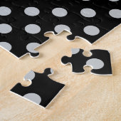 De grijze pols van de verandering om het even welk legpuzzel (Zijkant)