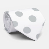 De grijze pols van de verandering om het even welk stropdas (Opgerold)