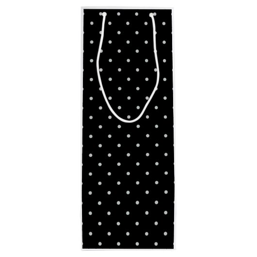 De grijze pols van de verandering om het even welk wijn cadeautas (Achterkant)