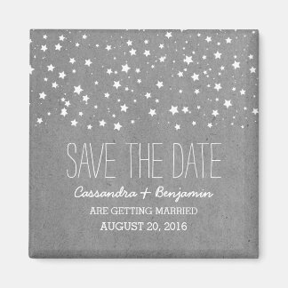 De grijze Sterrennacht sparen de Magnet van de Dat