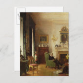 De grijze tekenruimte briefkaart (Voorkant / Achterkant)