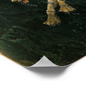 De Grijze Wolf Fantasy Art Poster afdrukken (Hoek)