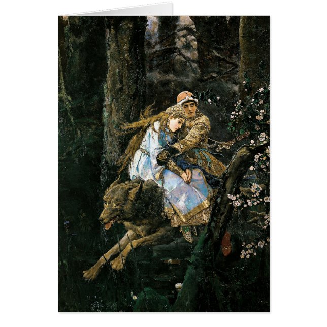 De Grijze Wolf Fantasy Kunst bepalen (Voorkant)