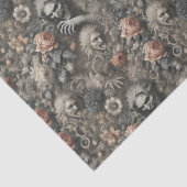 De Grijzen - Gotisch Victoriaans ontwerp Tissuepapier (Detail)