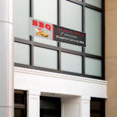 De Grill is opgeknapt... BBQ Food Banner (Buitenkant Gebouw)
