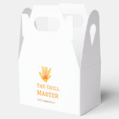 De grill master naam toevoegen tekst koken best ge bedankdoosjes (Geopend)