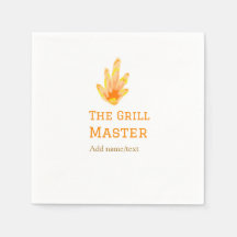 De grill master naam toevoegen tekst koken best ge