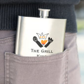 De grill master naam toevoegen tekst koken beste b flacon (Voorbeeld)