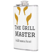 De grill master naam toevoegen tekst koken beste b heupfles (Links)