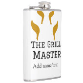 De grill master naam toevoegen tekst koken beste b heupfles (Rechts)