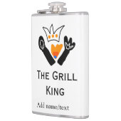 De grill master naam toevoegen tekst koken beste b heupfles (Links)