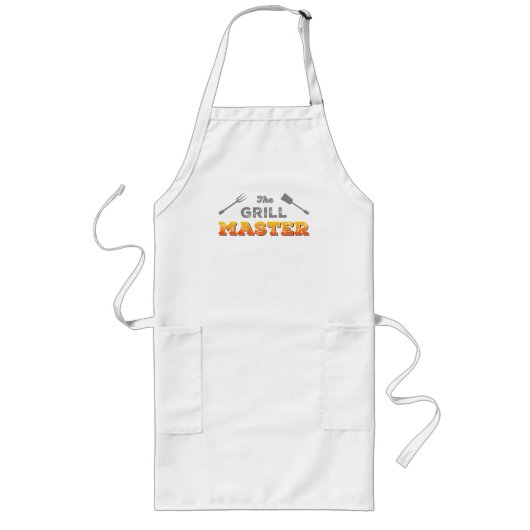 De Grill Master Pit Boss BBQ Lang Schort (Voorkant)